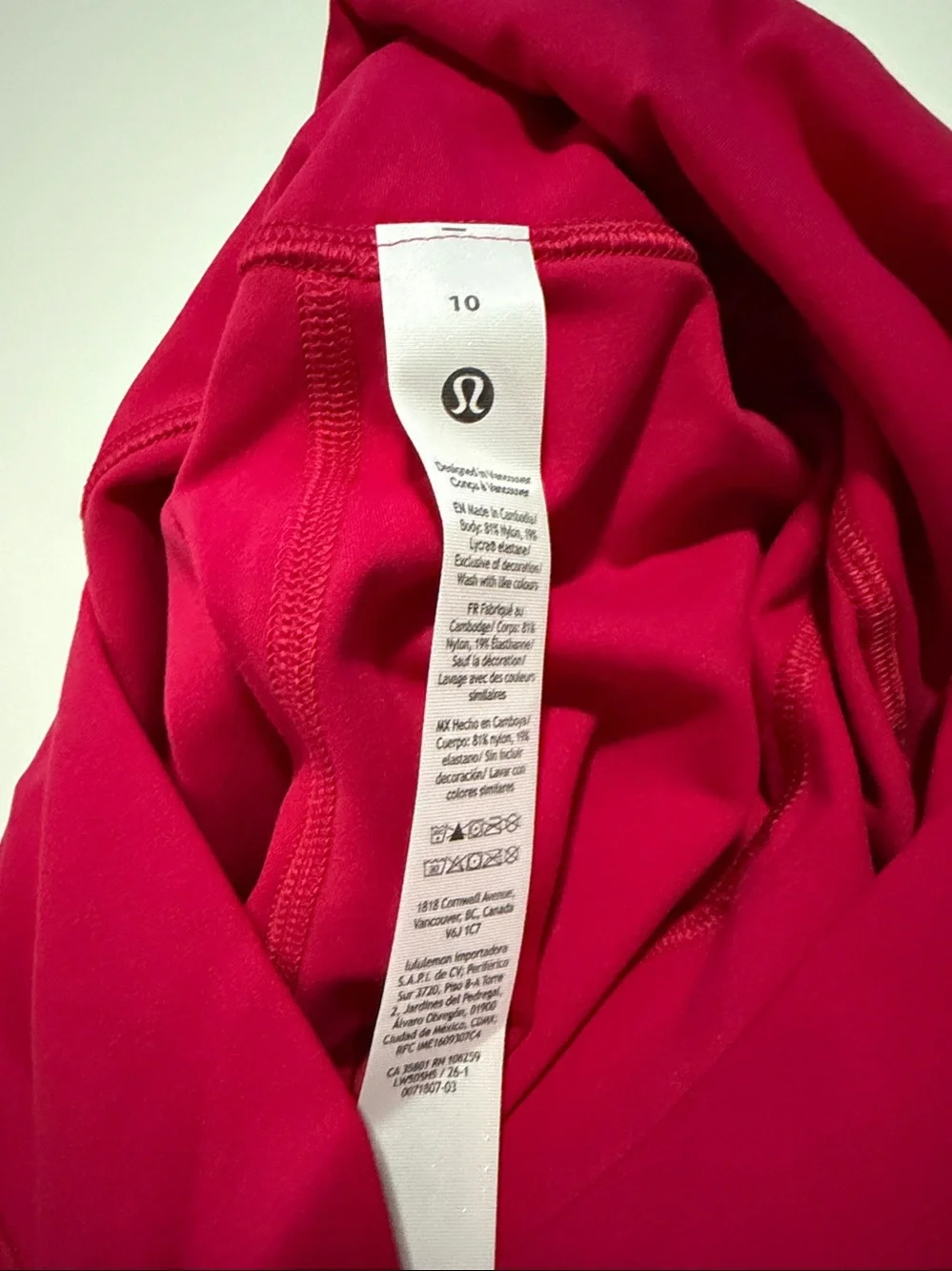 Lululemon - Align High Rise Pant 25” *Pockets - Size 10 - NWT